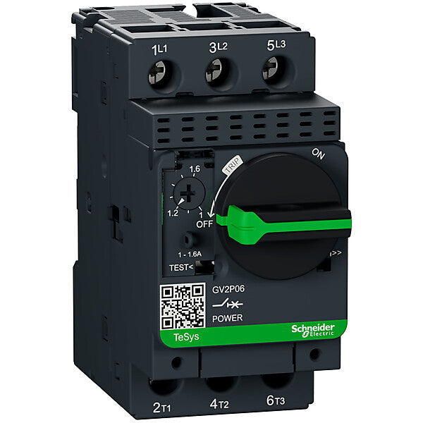 Schneider Electric Motorschutzschalter 1,00-1,60A GV2P06